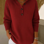 Florence V-Hals Polo Sweater til kvinder fra Elsebeth København