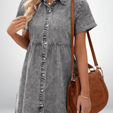 Rosa | Denim Kjole