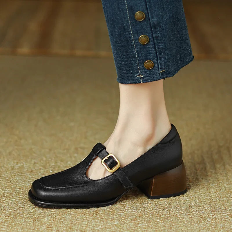 Ysolenne t-bar sko til kvinder