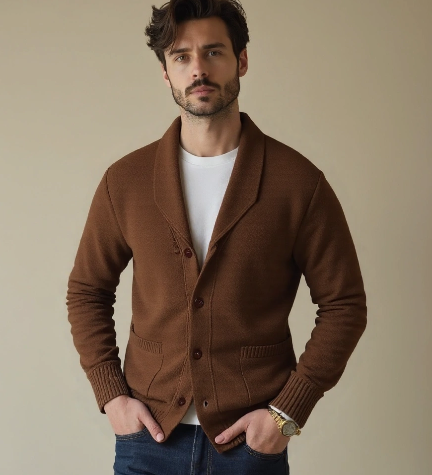 Sebastian™ | Strikket Cardigan