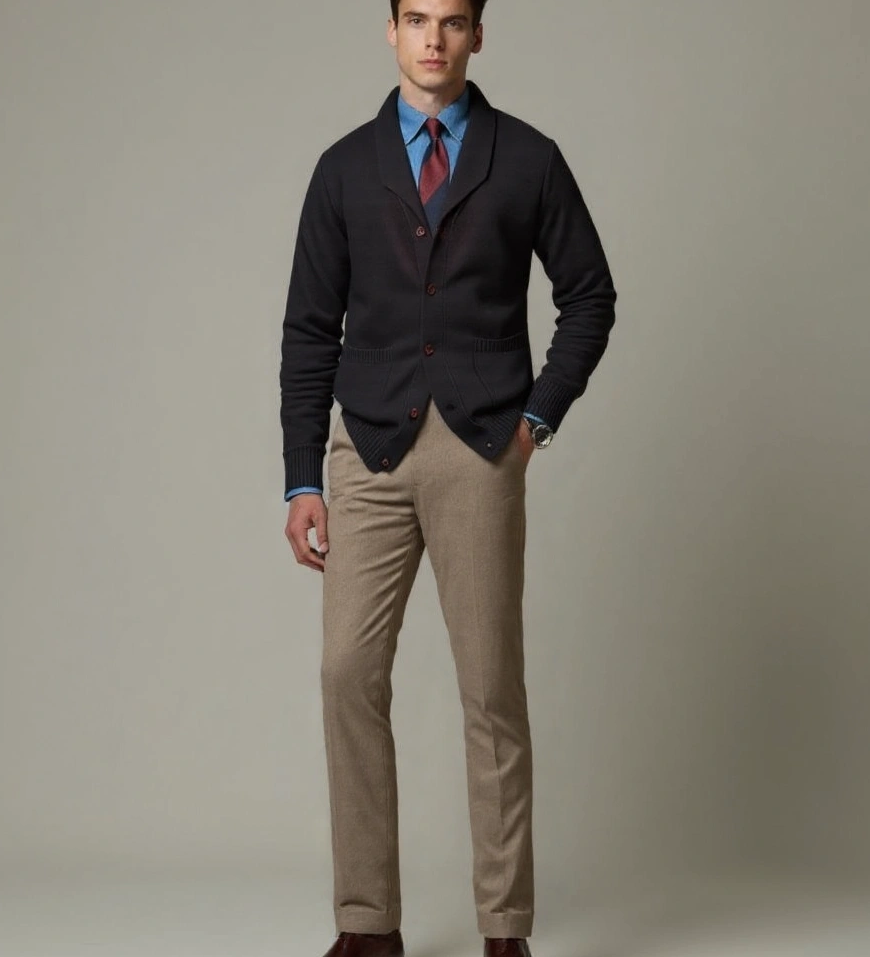 Sebastian™ | Strikket Cardigan