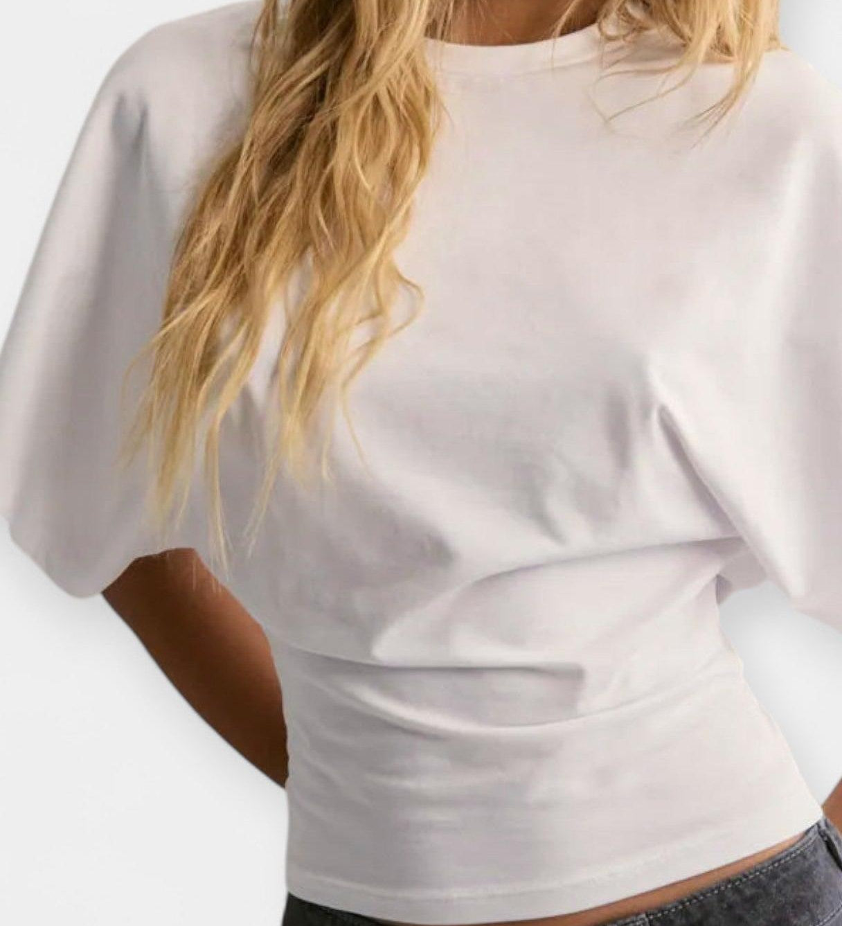 Sofia | Bredærmer T-shirt
