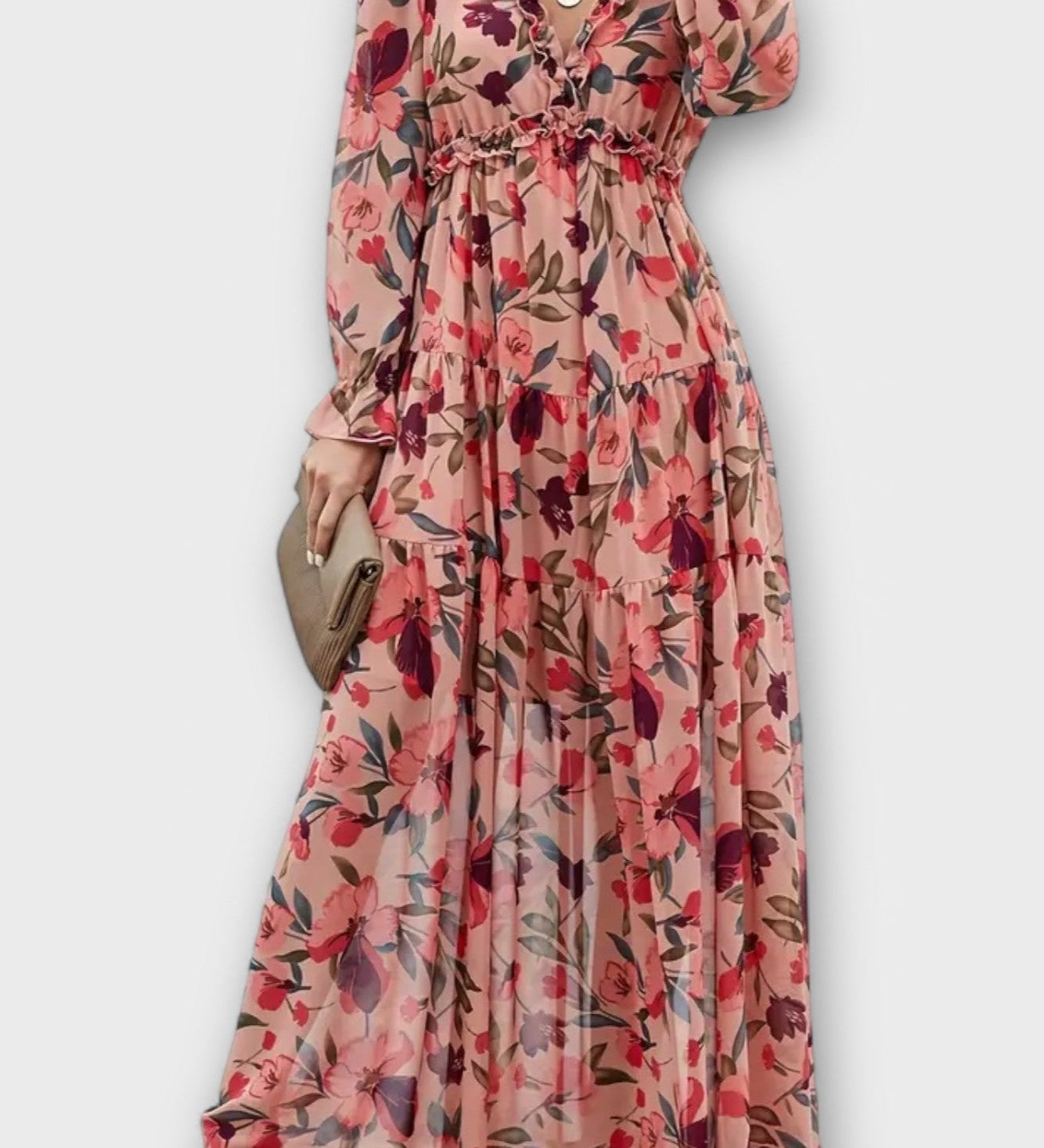 Sofia | Maxi blomsterkjole