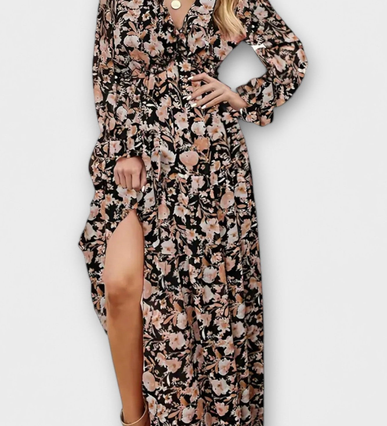 Sofia | Maxi blomsterkjole