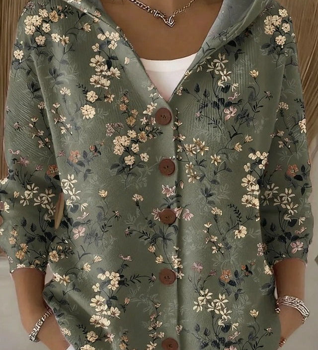 Patchouli Kunstnerisk Cardigan til kvinder fra Elsebeth København