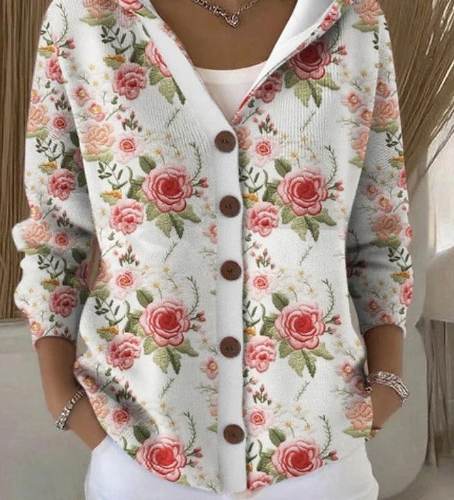Patchouli Kunstnerisk Cardigan til kvinder fra Elsebeth København