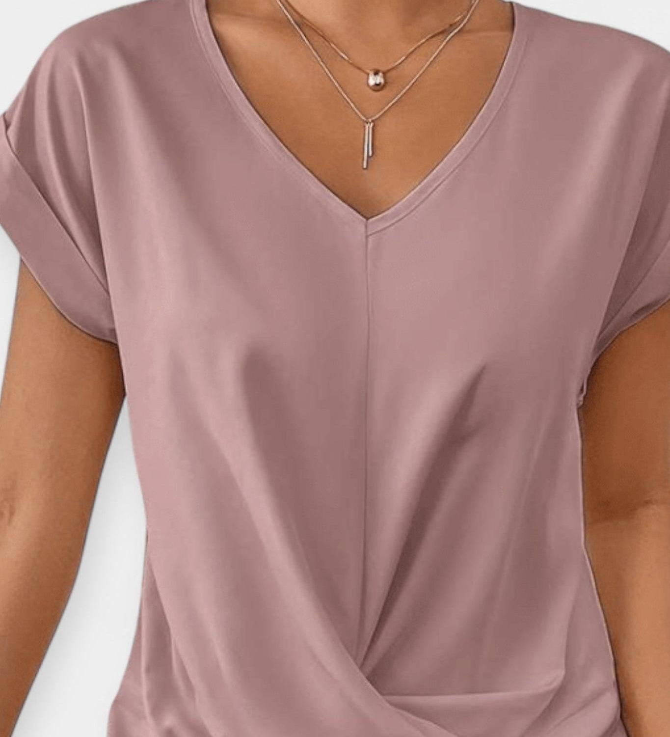 Stine | V-hals bluse