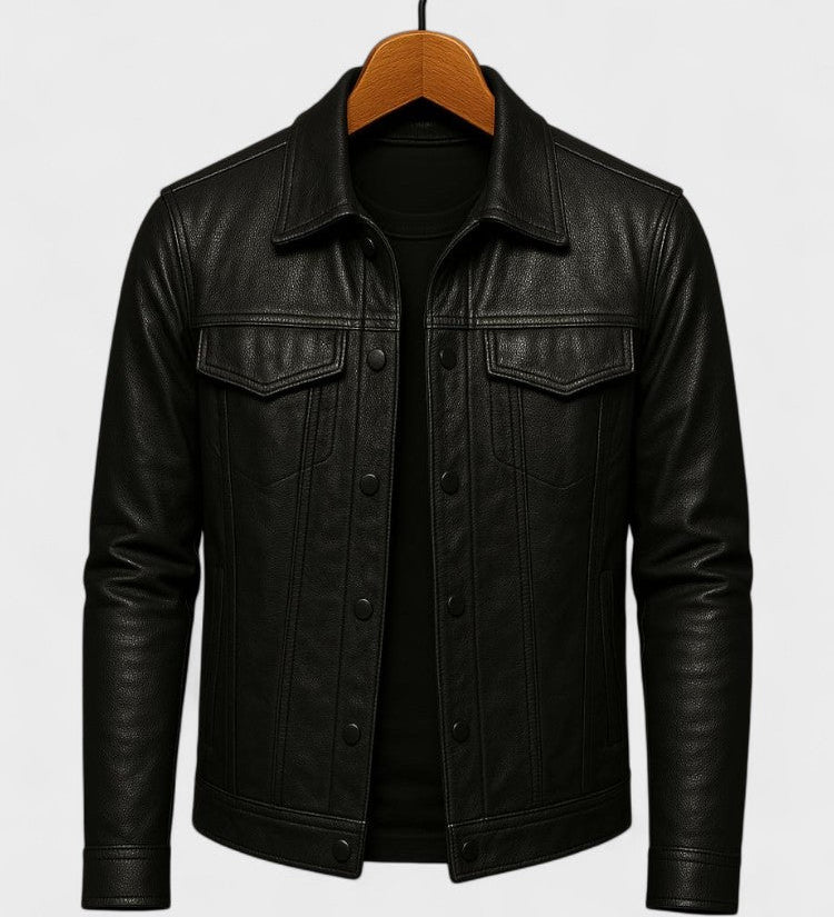 Ulrik™ | Premium Moto-læderjakke
