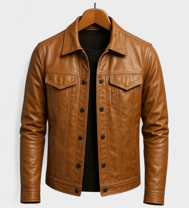 Ulrik™ | Premium Moto-læderjakke