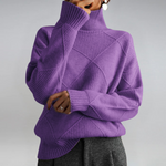 Anne rullekravesweater fra Elsebeth København, i fuld figur