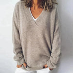 Caroline blød sweater fra Elsebeth København, detalje af strikken