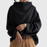 Christine sweater med høj hals fra Elsebeth København, set forfra