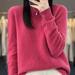 Julie blød sweater fra Elsebeth København, set forfra