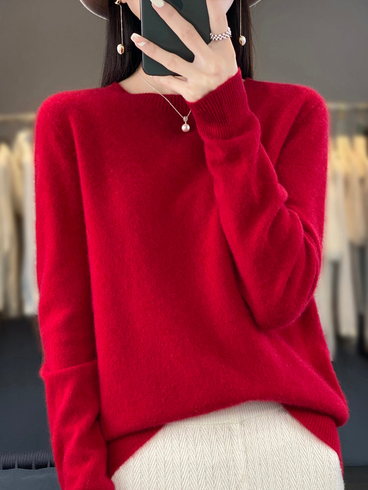 Julie blød sweater fra Elsebeth København, stylet look