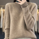 Julie blød sweater fra Elsebeth København, detalje af ærmet