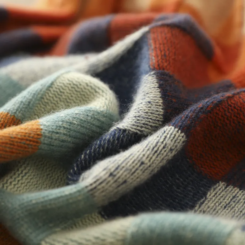 Françoise ternet sweater fra Elsebeth København, nærbillede af halsen